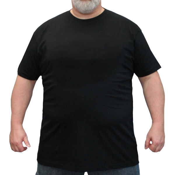 Big size Black T-shirt