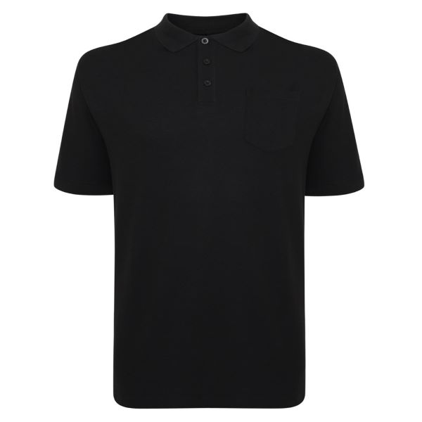 Big size Black Polo