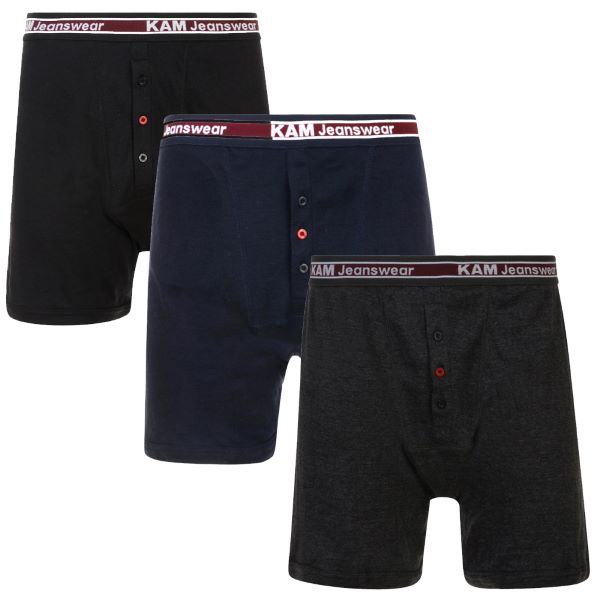 Big size Rib Boxer Shorts (3-pack) 10XL-12XL