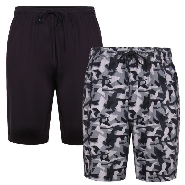 Big size Camo Lounge shorts