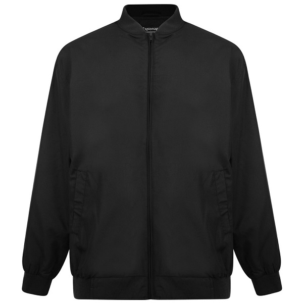 Big Size Black Padded Waterproof Jacket 