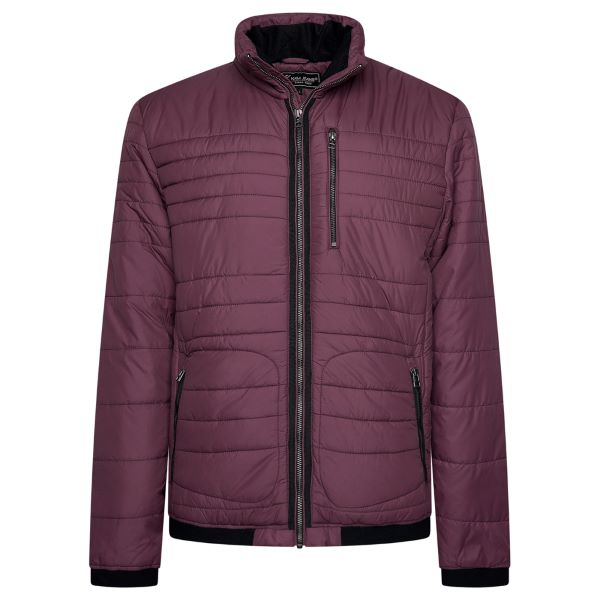 Big Size Burgundy lightweight Puffer Jacked 2XL-8XL